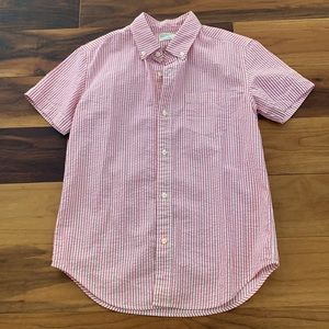J.Crew crewcuts boys Seersucker Button Down Shirt